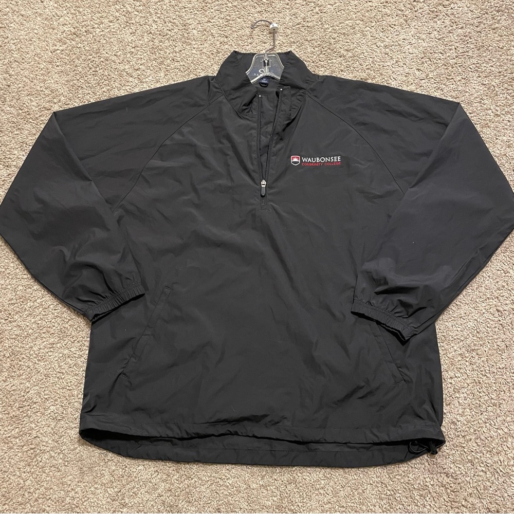 67. Waubonsee community college 1/4 zip jacket‎ (L)